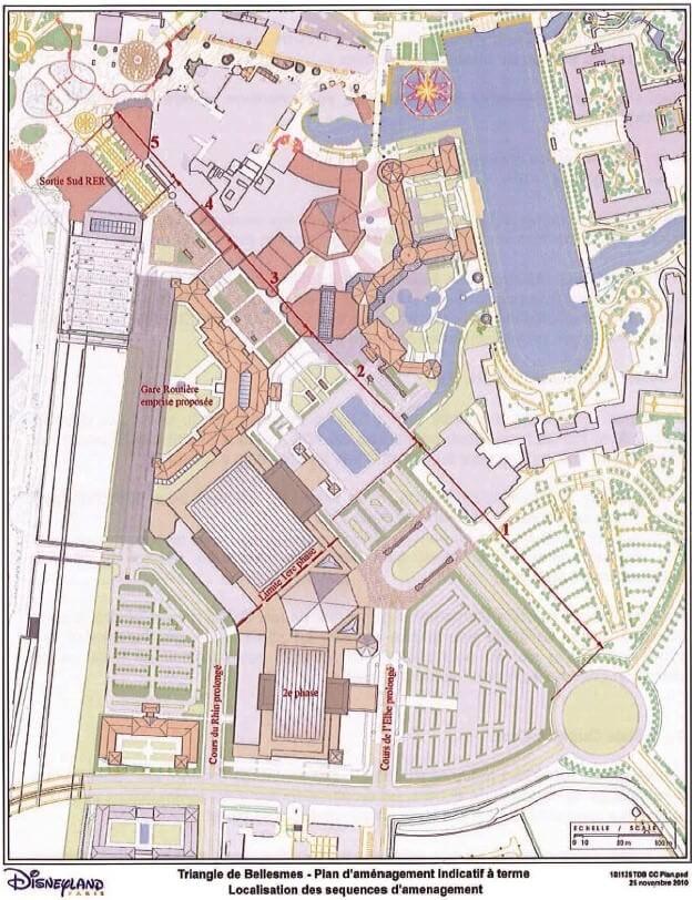 Disney Village Masterplan von 2010