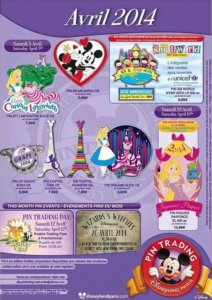 Disneyland Paris Pin Trading April 2014