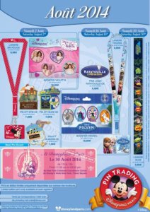 Disneyland Paris Pin Trading August 2014