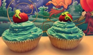 Die fertigen Cupcakes