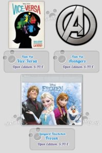 Prins zu Avengers, Inside Out und Frozen