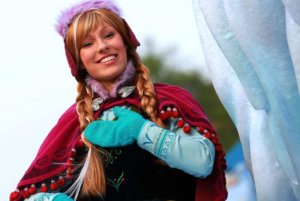 Prinzessin Anna im Disneyland