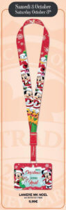 Weihnachts-Lanyard mit Mickey & Minnie