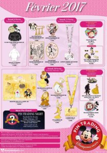 Disneyland Paris Pins Februar 2017