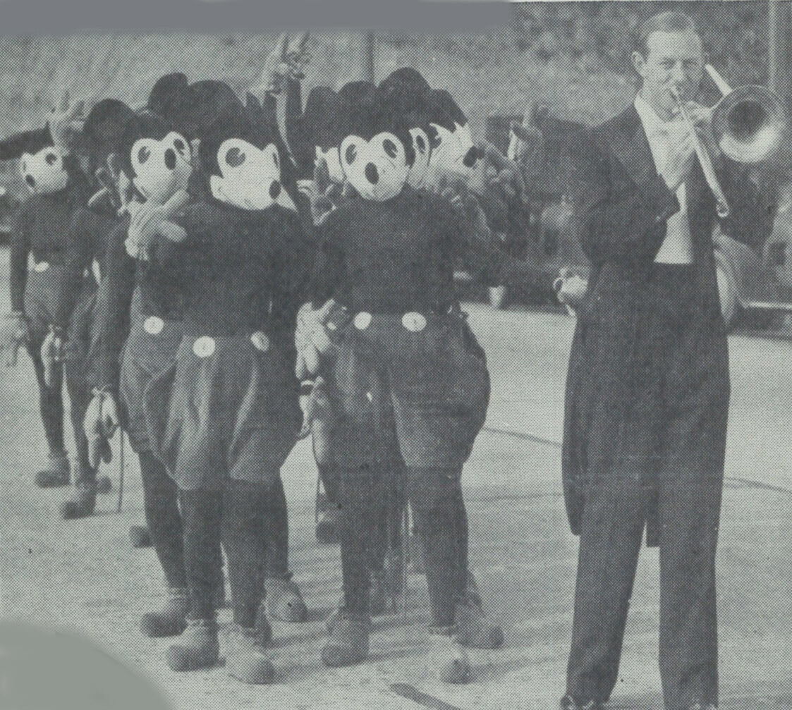 Mickey Mouse Parade Hollywood Boulevard