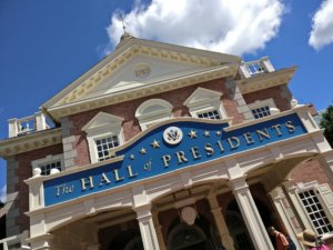 Attraktion Hall of Presidents in Walt Disney World