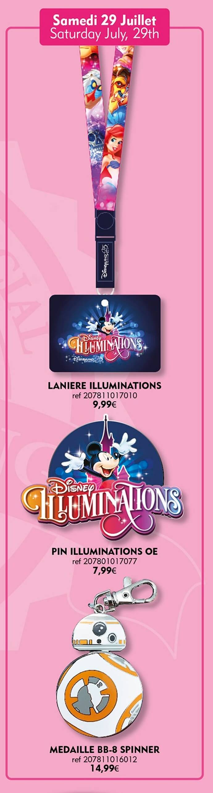 Disney Illuminations Lanyard