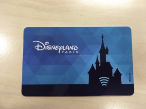 RFID Karte im Disneyland Paris