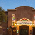 Eingang von Muppets Vision 3D am Muppet Courtyard