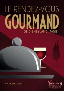 Poster zum French Food & Wine Festival in den Walt Disney Studios