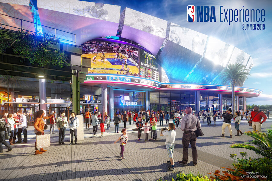 Concept Art NBA Experience 