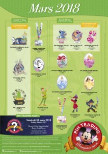 Alle neuen Disney Pins im März 2018