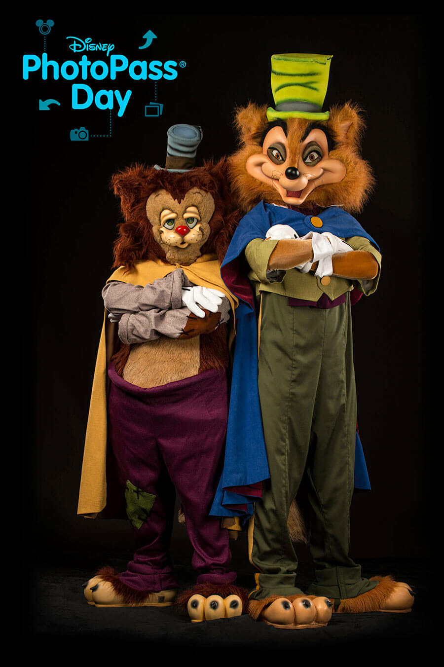 Kater Giddy und der Fuchs Ehrenwerter John aus Pinocchio