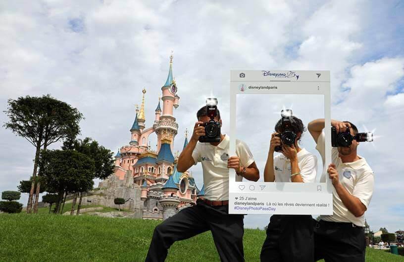 Photospass Fotografen vor Dornröschenschloss