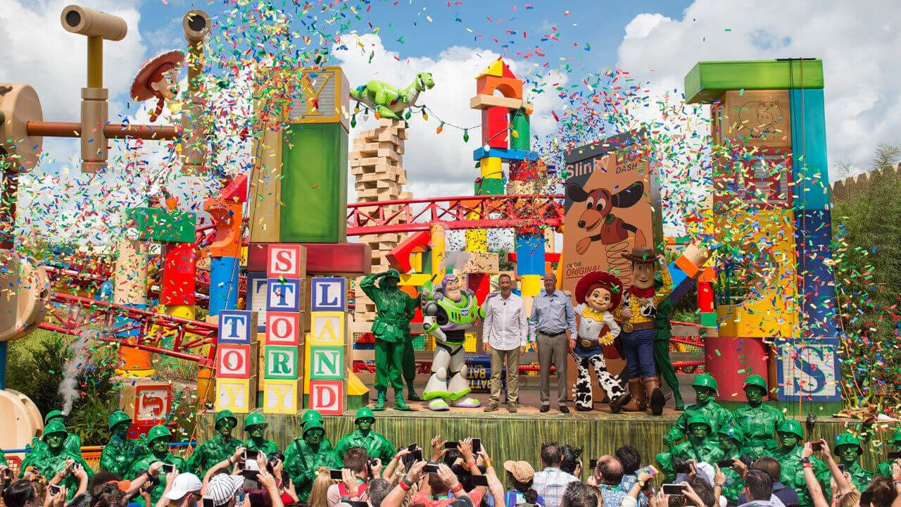 Eröffnung des Toy Story Playland in Walt Disney World