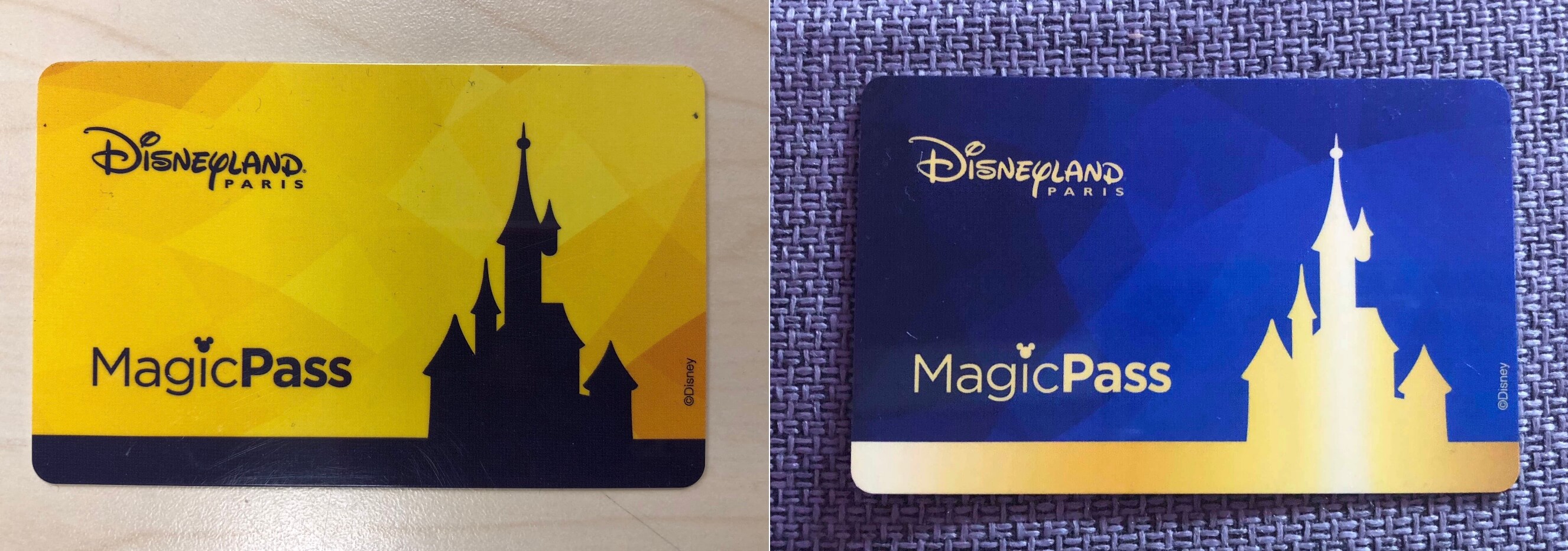 MagicPass in blau und gelb