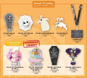 Halloween-Pins und limitierte Pins im Oktober 2018