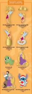 Tinkerbell, Rapunzel und Stitch Pin