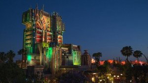 Tower of Terror als Guardians of the Galayx Attraktion