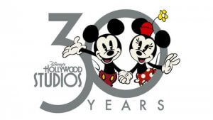 Hollywood Studios 30 Years Logo