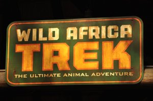 Eingangschild zum Wild Africa Trek