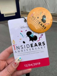 Badge des InsidEars Events am 12. April 2017: 1st InsidEars Anniversary