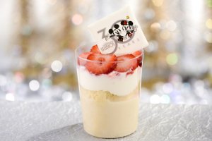 Vanille Pudding mit Erdbeeren