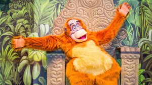 King Louie im Disneyland teffen