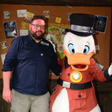 Torsten mit Scrooge McDuck