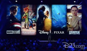 Panels von Walt Disney Studios, Pixar, Marvel und Lucasfilm LTd