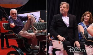 Stan Lee und Mark Hamill bei der Disney Legends Ceremony