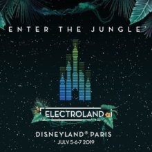 Electroland Plakat im Dschungel-Stil zum Event 'Enter the Jungle'