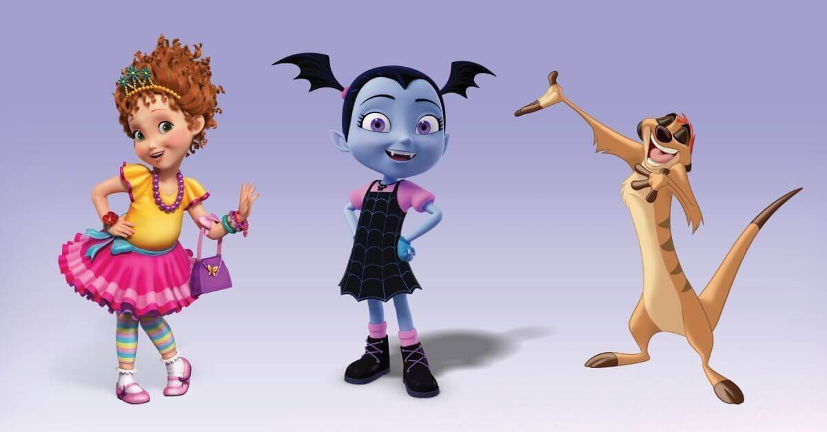 Fancy Nancy, Vampirina und Timon