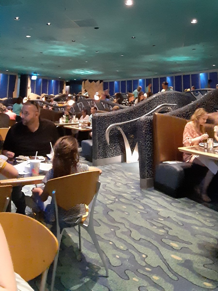 Innenansicht des Coral Reef Restaurants