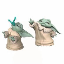 Baby Yoda Sammelfiguren aus dem Set