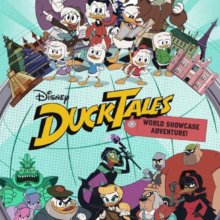 Poster mit den DuckTales und Epcot Schriftzug