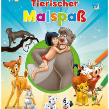 Disney Charaktere als Cover "Tierischer Malspaß"