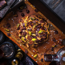 Cookie der Sorte Pistachio Toffee Chocolate