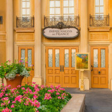 Eingang zum Theater von Impressions de France in Epcot