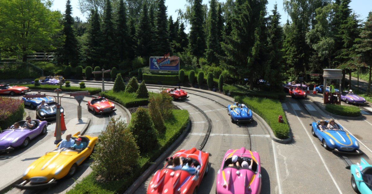 Autopia - Highway der Zukunft in Disneyland Paris