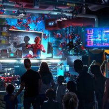 WEB Slingers - Konzeptzeichnung für Spider-Man Attraktion