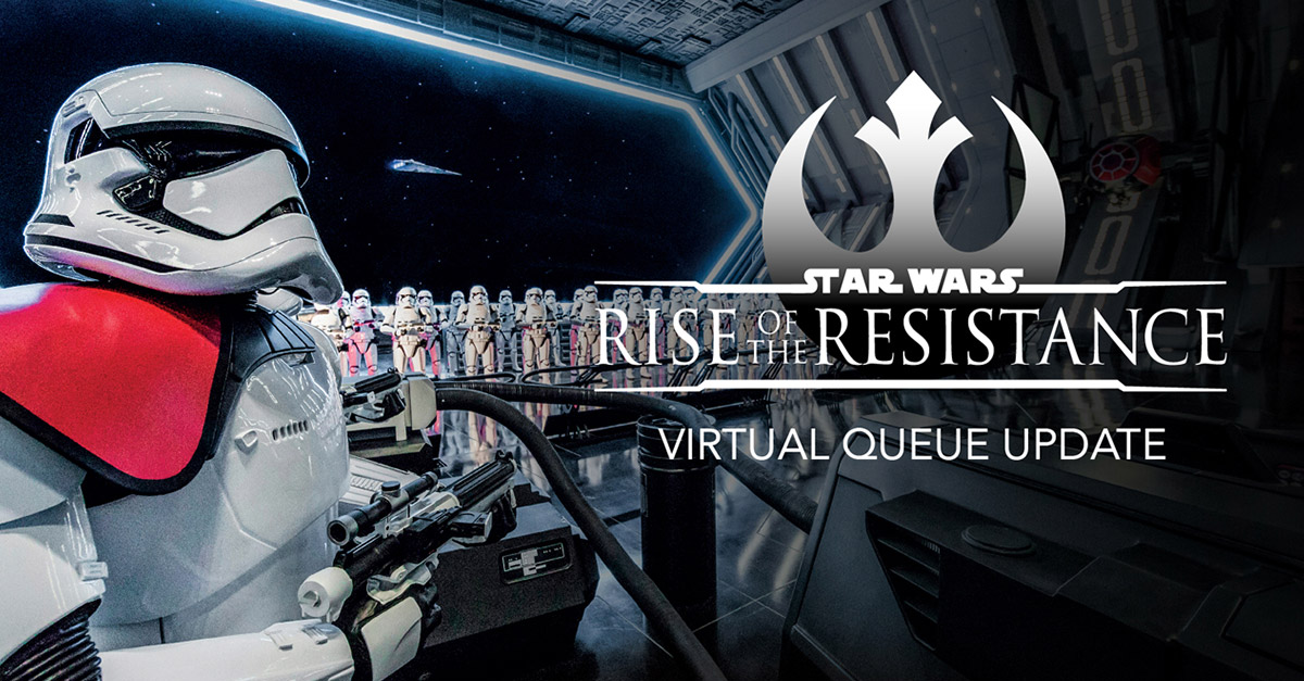 Große Eingangshalle von Star Wars - Rise of the Resistance 