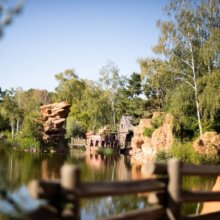 Hütte des alten Joe an den Rivers of the Far West