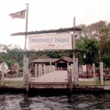 Bootsanleger der früheren Discovery Island in Disney World