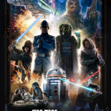 Poster zum kommenden Erlebnis in Walt Disney World: Star Wars: Galatic Starcruiser