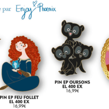 Merida Pin Serie im September 2021 in Disneyland Paris, inspiriert von EnjoyPhoenix