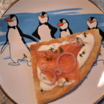 Smoked Salmon Pizzetta aus dem Napa Rose Restaurant