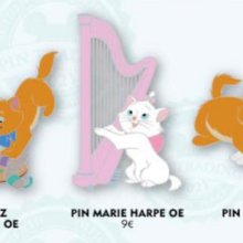 Drei Pins zu den Aristocats