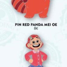 Zwei Pins zum neuen Disney Pixar Film Rot