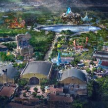 Überarbeitetes Concept Art zum Ausbau der Walt Disney Studios: Der Encanto-Bereich hat das Star Wars Land ersetzt.